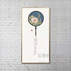 雅士之扇（善）装置画