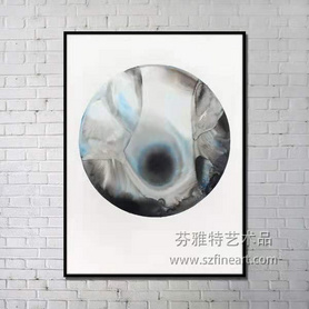山水墨韵装置画