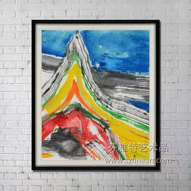 余山拾色装置画