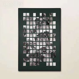 远山装置画