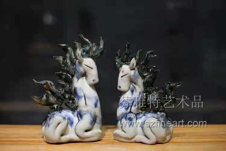 对马摆件