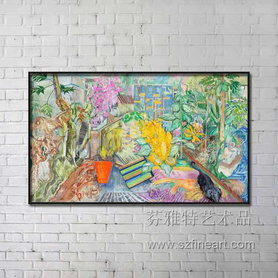 花园装置画