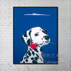回眸装置画
