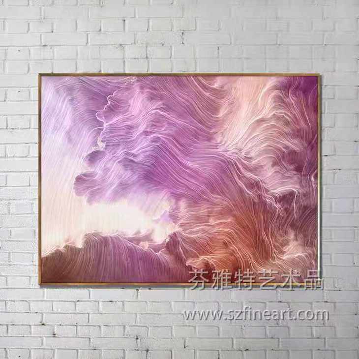 古韵山海装置画