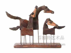 逸马系列摆件
