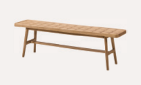 新中式 实木长凳