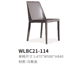 WLBC21-114餐椅