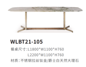 WLBT21-105餐桌