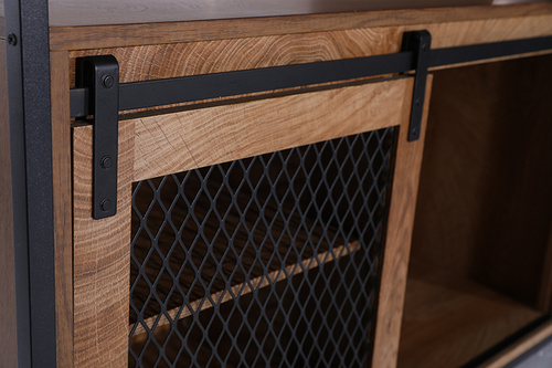 推拉式電視柜 sliding barn door tv cabinet
