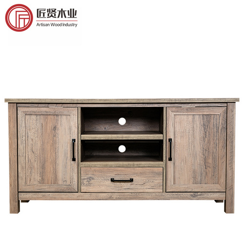 抽屉式贴纸MDF电视柜 TV cabinet