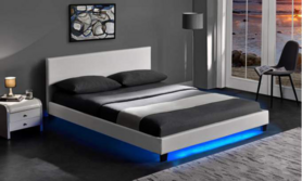 卧室系列现代简约带灯双人床