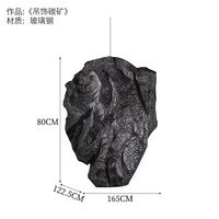 售樓處大廳商場中庭吊飾商業(yè)酒店天花板懸掛藝術(shù)玻璃鋼雕塑裝飾品
