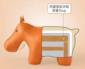 現(xiàn)代創(chuàng)意動(dòng)物卡通收納換鞋凳