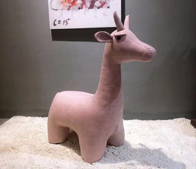 現(xiàn)代創(chuàng)意動(dòng)物卡通收納換鞋凳
