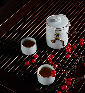 珐琅彩茶具