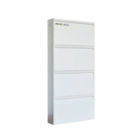 High Quality Steel Four Layers Shoes Cabinet Steel Storage