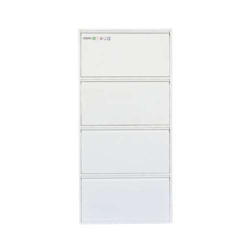 High Quality Steel Four Layers Shoes Cabinet Steel Storage