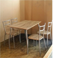 简易餐桌椅 餐厅家具 套装 一桌四椅