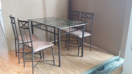 简易餐桌椅 餐厅家具 套装 一桌四椅