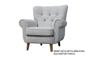 软包布艺单人沙发NSSF-5214-20