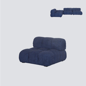 软包布艺转角组合沙发单人沙发NSSF-5403-20NSSF-5403-10