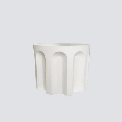 进口象牙色混泥土咖啡台NSCT-CRB03 COFFEE TABLECONCRETE IVORY