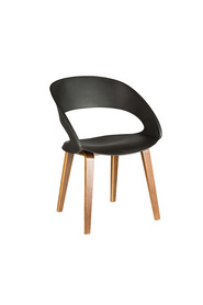 现代简约塑木椅 YMG-9307B