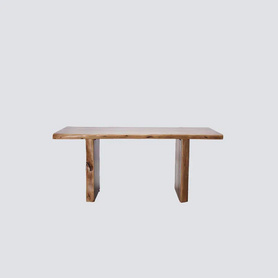 客厅实木餐桌NSDT-LHDT-1268-180NaturalWalnut