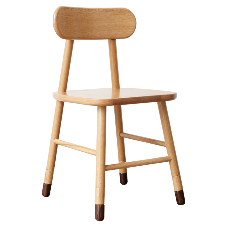 源氏木语实木学习椅北欧橡木靠背椅儿童写字椅子可升降家用学生椅Y16S01 儿童椅