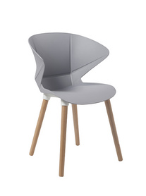 现代简约塑木椅	YMG-9302A