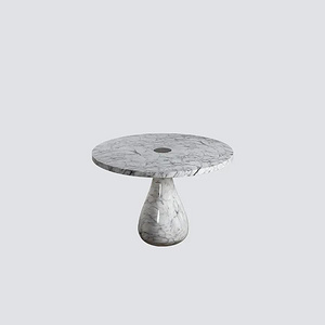 进口仿大理石纹圆餐桌NSDT-PAS ROUND DINING TABLEWhite