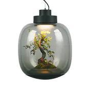 “神秘园 Secret Garden ”现代简约玻璃盆景植物吊灯NSLT-N013010330ABC