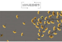 新中式墻紙客廳餐廳創(chuàng)意定制現(xiàn)代簡(jiǎn)約