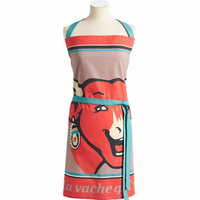 法國(guó)進(jìn)口家紡COUCKE蔻合圍裙樂芝牛系列NSDE-Apron-Pop BlueNSDE-Apron-Vachement Bon
