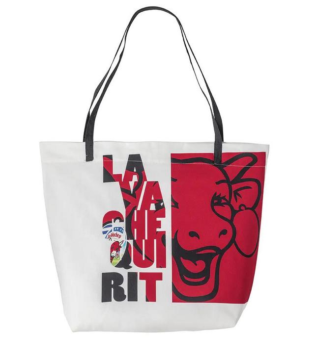 法国进口家纺COUCKE蔻合布艺购物袋乐芝牛系列NSDE-Shopping Bag-Monochrome/French Vache/Retro Rouge