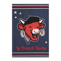 法國家紡COUCKE蔻合廚房用巾餐巾茶巾樂芝牛系列NSDE-Tea Towel-Retro VanilleNSDE-Tea Towel-French Vache