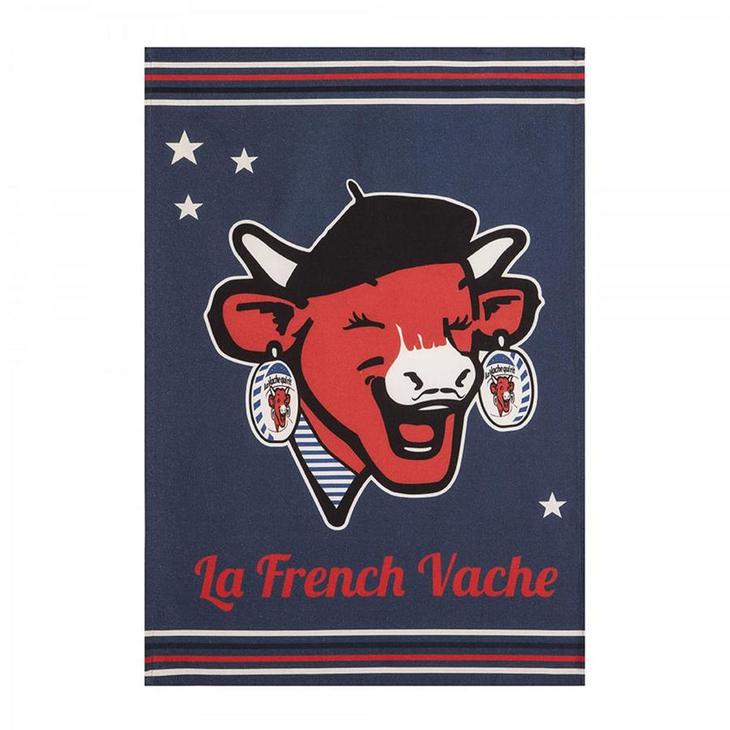 法国家纺COUCKE蔻合厨房用巾餐巾茶巾乐芝牛系列NSDE-Tea Towel-Retro VanilleNSDE-Tea Towel-French Vache