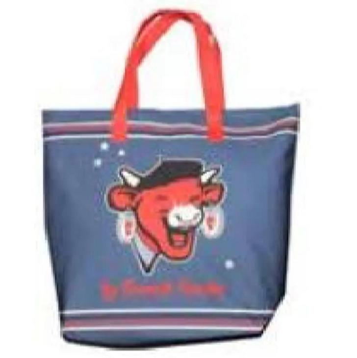 法国进口家纺COUCKE蔻合布艺购物袋乐芝牛系列NSDE-Shopping Bag-Monochrome/French Vache/Retro Rouge