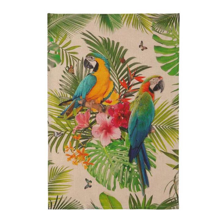 法国家纺COUCKE蔻合厨房用巾茶巾热带雨林系列NSDE-Tea Towel-JungleNSDE-Tea Towel-Tropical