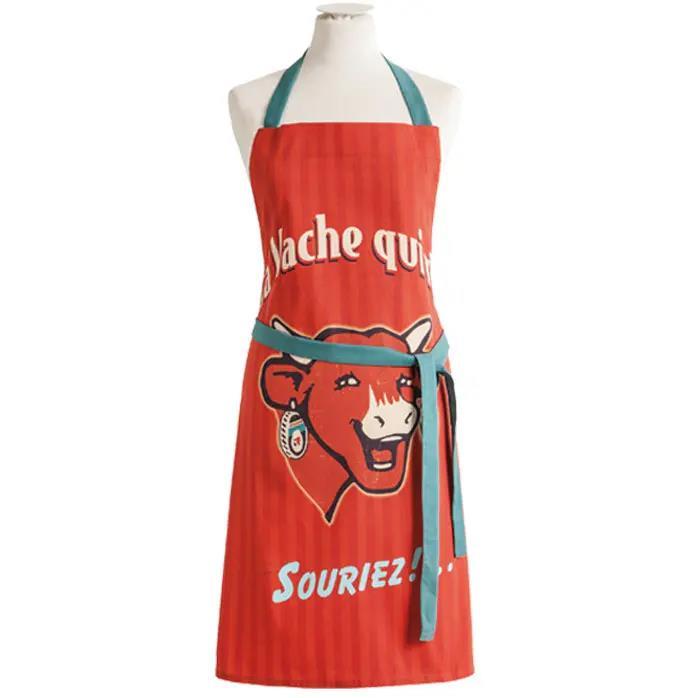 法国进口家纺COUCKE蔻合围裙乐芝牛系列NSDE-Apron-French VacheNSDE-Apron-Retro Rouge