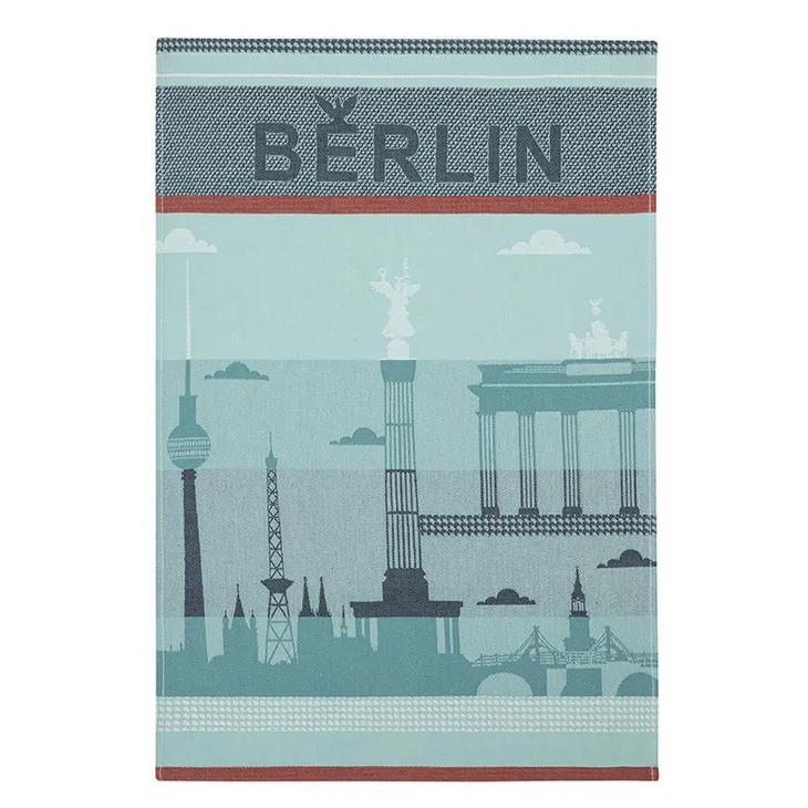 法国家纺COUCKE蔻合厨房用巾茶巾环球旅行系列NSDE-Tea Towel-Berlin/NSDE-Tea Towel-NewYork