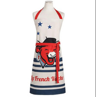 法國進(jìn)口家紡COUCKE蔻合圍裙樂芝牛系列NSDE-Apron-French VacheNSDE-Apron-Retro Rouge