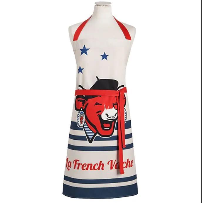 法国进口家纺COUCKE蔻合围裙乐芝牛系列NSDE-Apron-French VacheNSDE-Apron-Retro Rouge