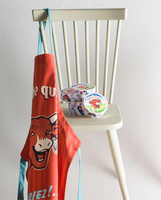 法國進(jìn)口家紡COUCKE蔻合圍裙樂芝牛系列NSDE-Apron-French VacheNSDE-Apron-Retro Rouge