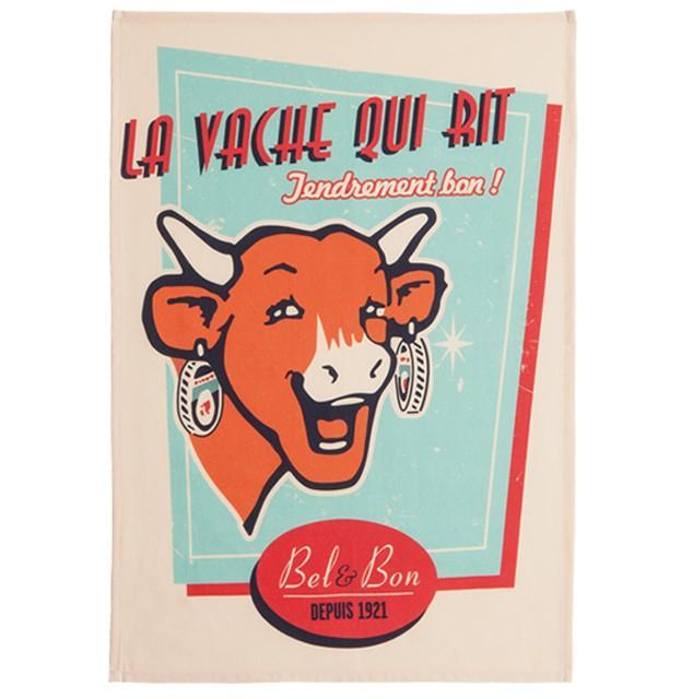 法国家纺COUCKE蔻合厨房用巾餐巾茶巾乐芝牛系列NSDE-Tea Towel-Retro VanilleNSDE-Tea Towel-French Vache