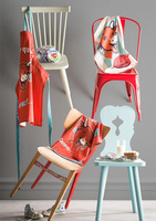 法國家紡COUCKE蔻合廚房用巾餐巾茶巾樂芝牛系列NSDE-Tea Towel-Retro VanilleNSDE-Tea Towel-French Vache