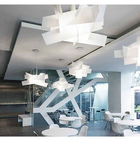 意大利Foscarini BiBang吊灯北欧创意简约咖啡厅客餐厅卧室堆叠吊灯