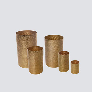 进口金属组合花瓶NSDE-135877A*Brass/B/C/D/E