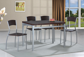 简单现代化餐桌椅