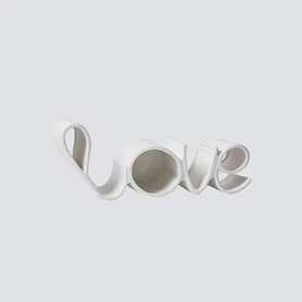 手工装饰品花器NSDE-DM-LOVE*White